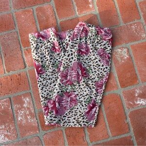 NWT Princess Polly Floral Leopard Print Maxi Skirt Size US 6